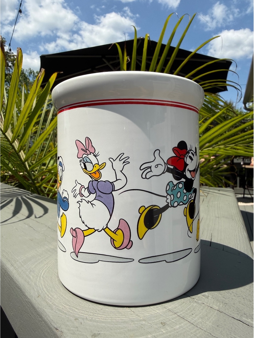 Disney Mickey & Friends Ceramic Utensil Holder Crock 1800Flowers